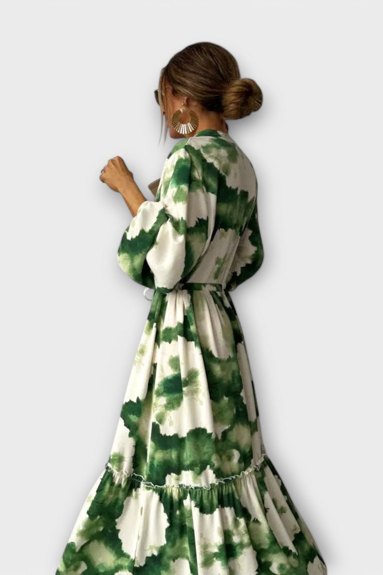 Luna | Robe Maxi à Fleurs
