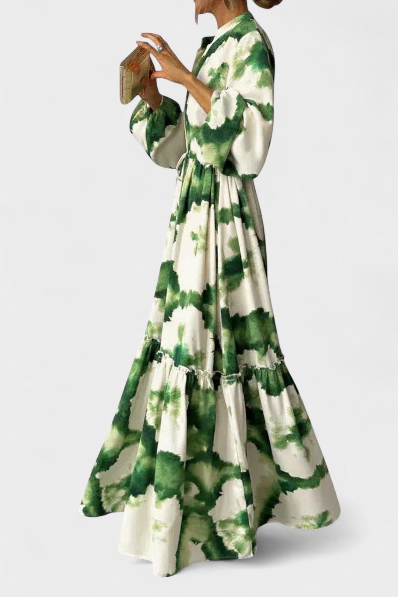 Luna | Robe Maxi à Fleurs