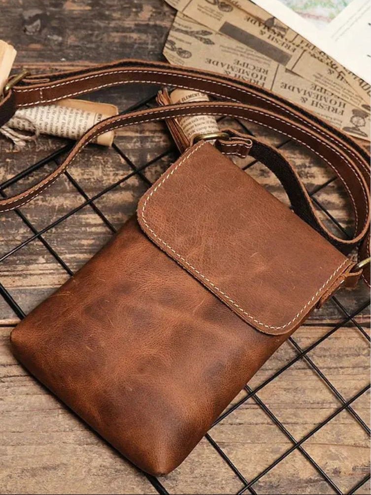 Mikkel™ | Mini Sac à Bandoulière en Cuir