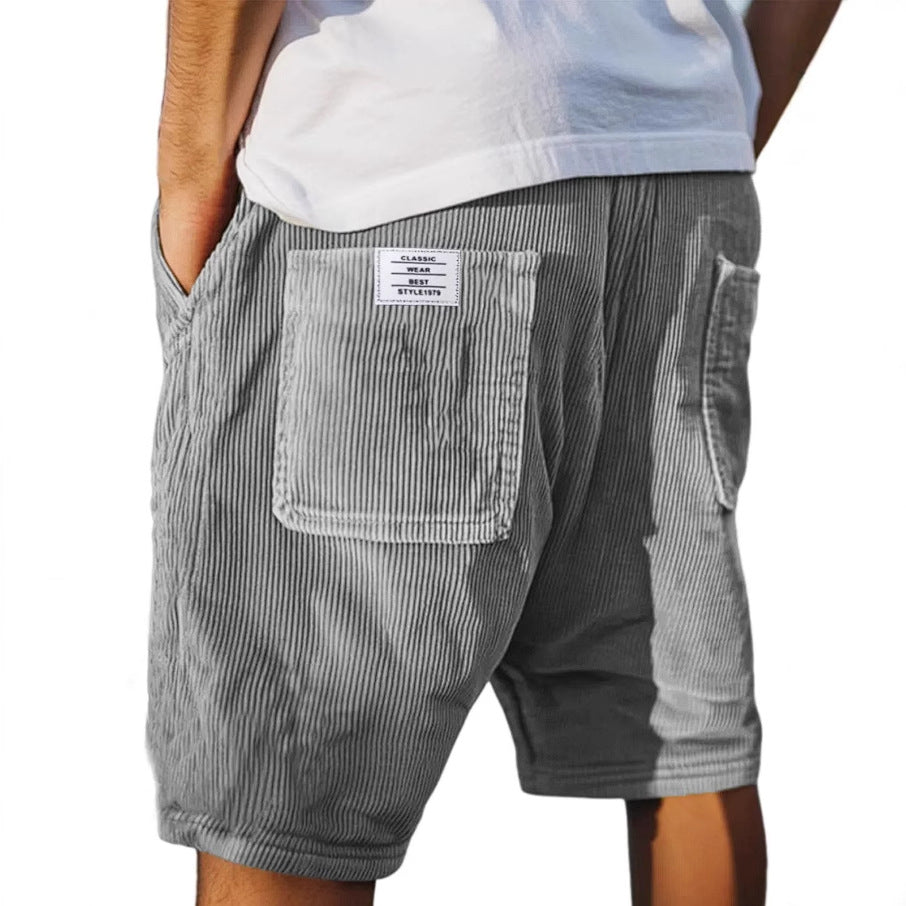 Short élégant en velours