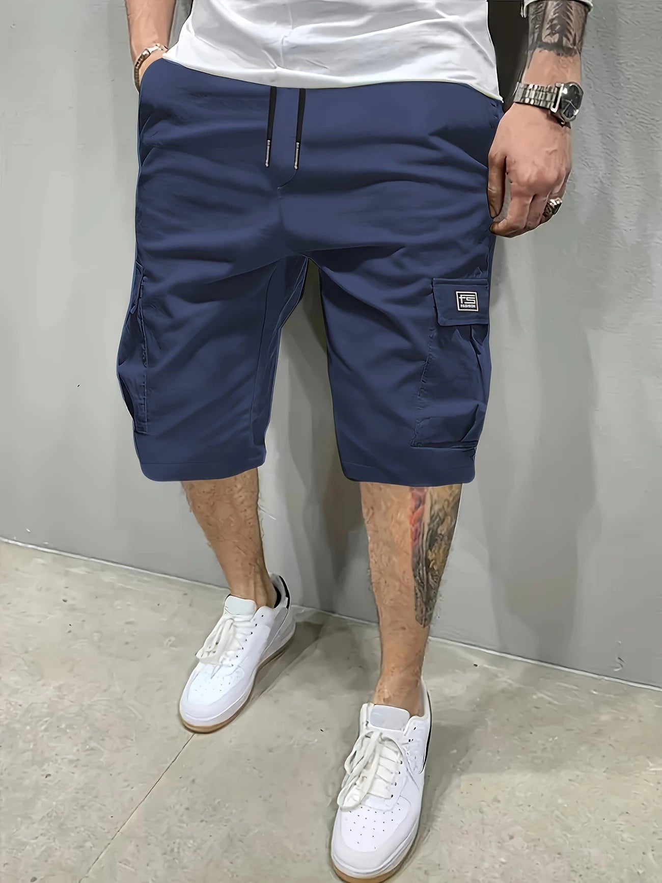 Short cargo pour homme