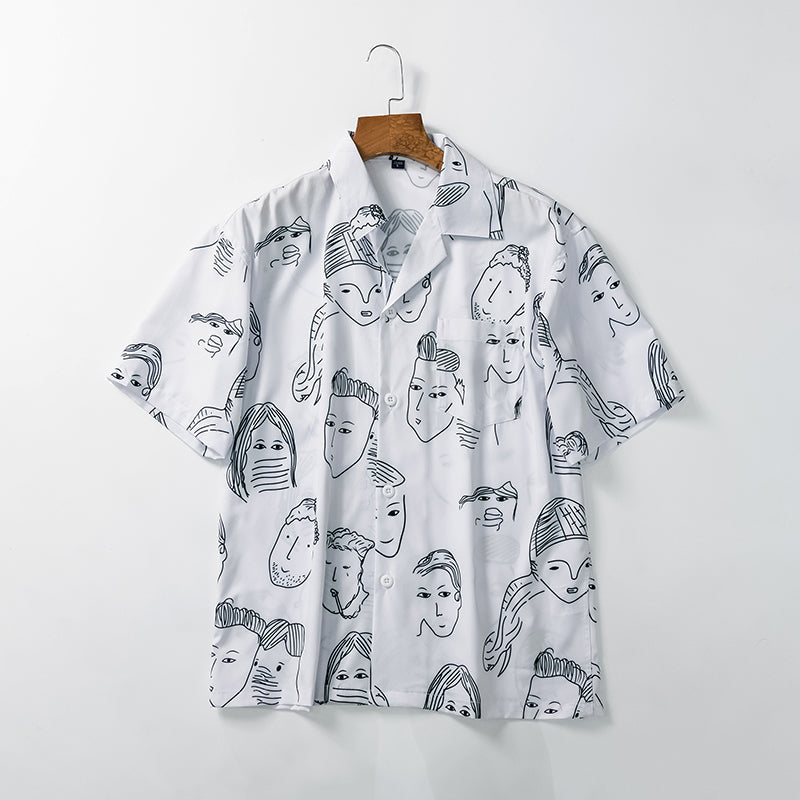 CHEMISE ÉTÉ CUBAINE POUR LES HOMMES