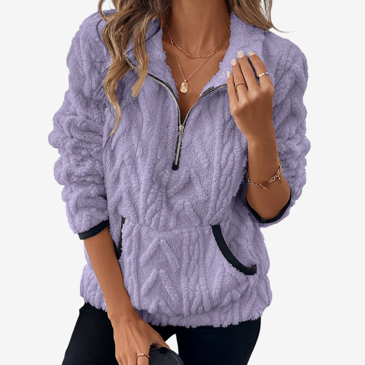 Annie™ Gilet Douillet avec Fermeture Éclair
