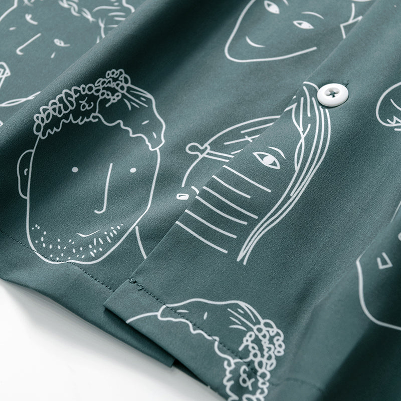CHEMISE ÉTÉ CUBAINE POUR LES HOMMES