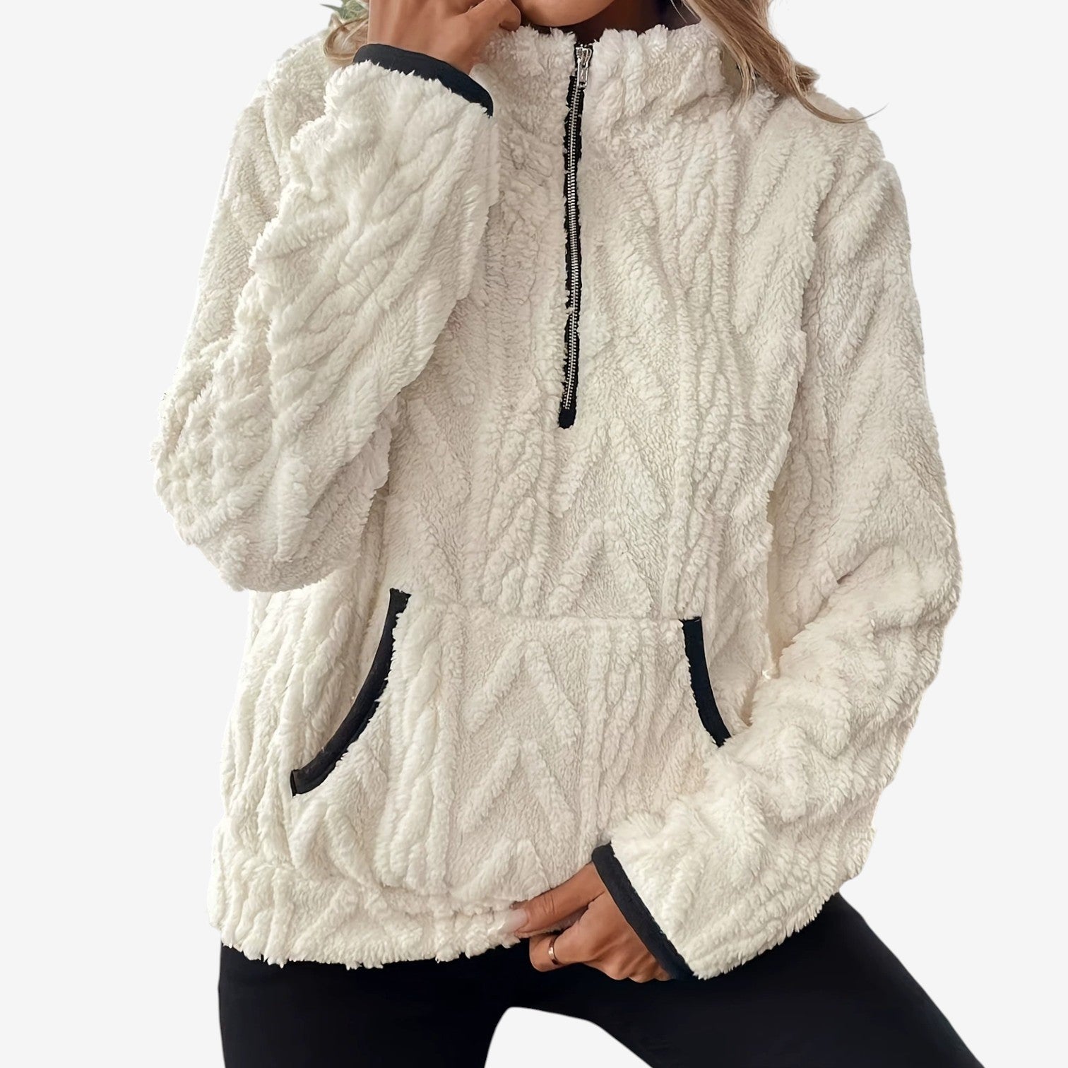 Annie™ Gilet Douillet avec Fermeture Éclair