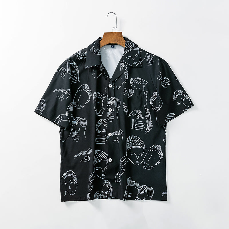 CHEMISE ÉTÉ CUBAINE POUR LES HOMMES