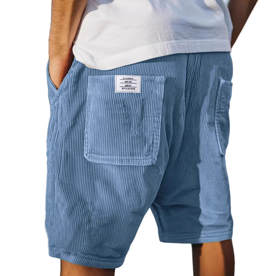 Short élégant en velours