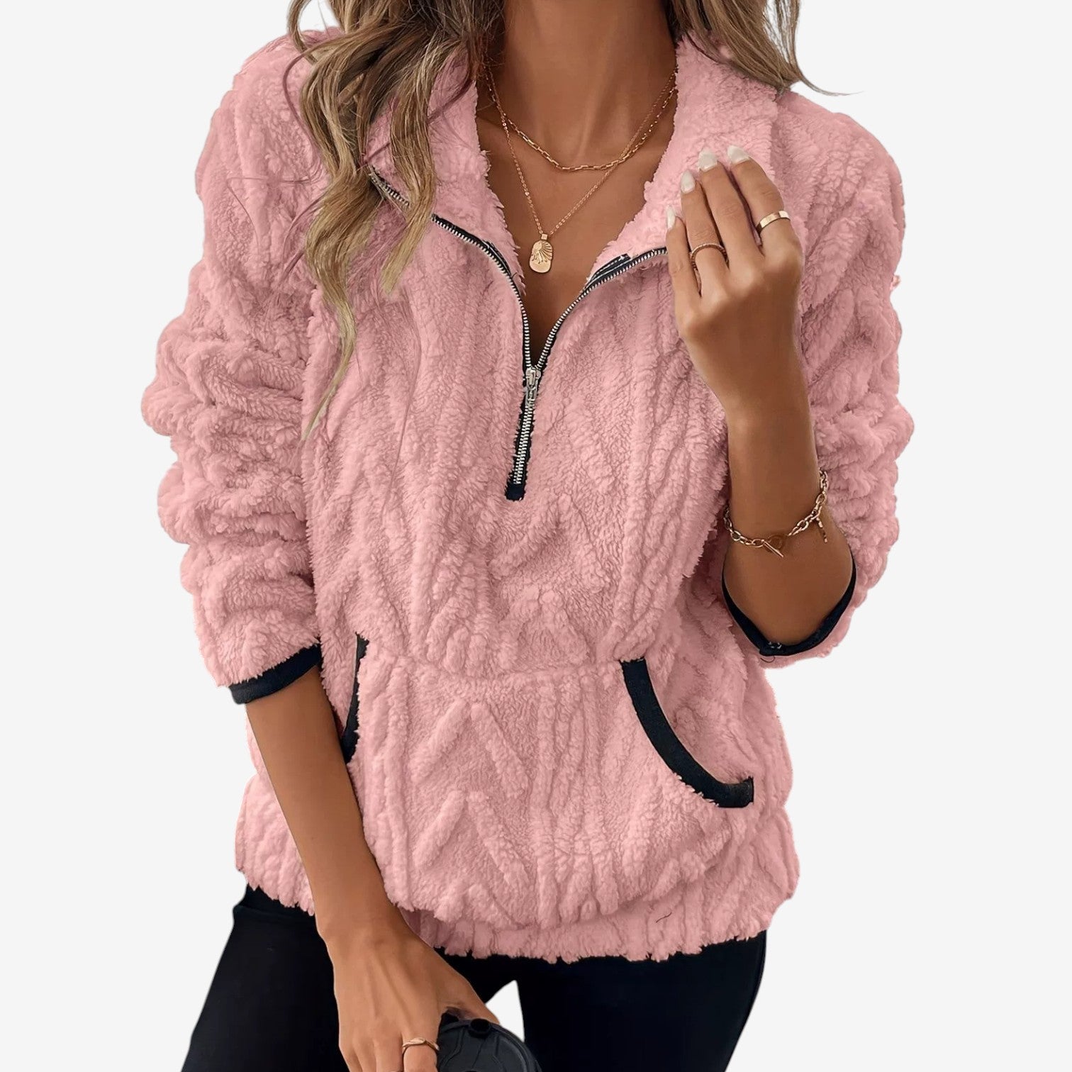 Annie™ Gilet Douillet avec Fermeture Éclair