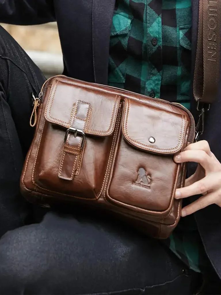 Oliver™ | Sac à Bandoulière Carré Rétro