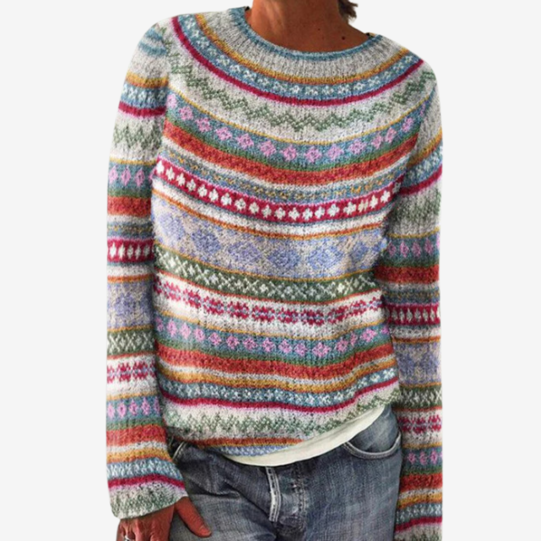 Pull rayé multicolore Manón™