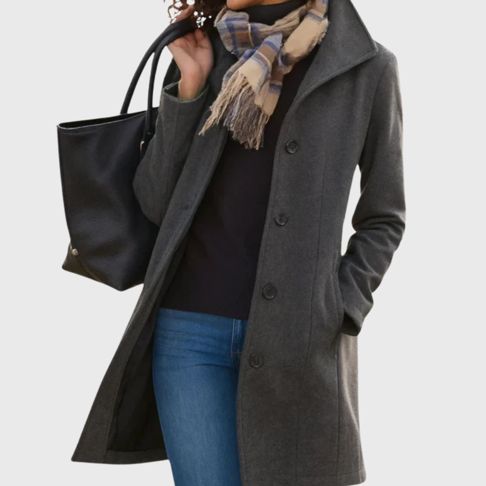 Elmsworth | Manteau Long Flatteur