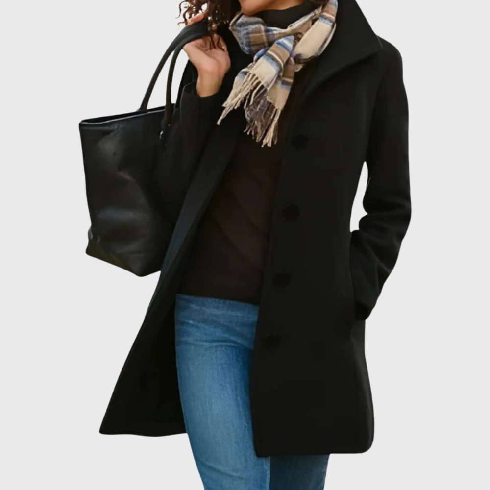 Elmsworth | Manteau Long Flatteur