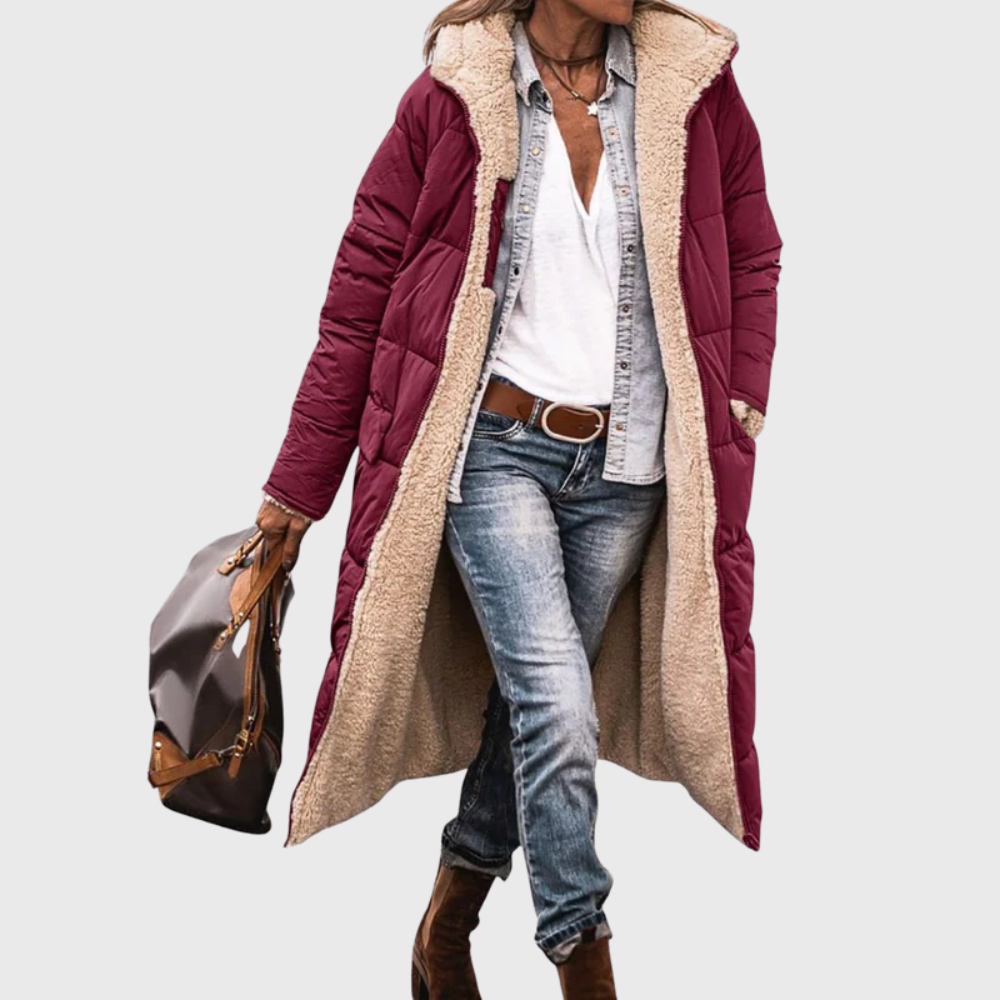 Fairford | Veste Puffer Réversible Doublée en Laine