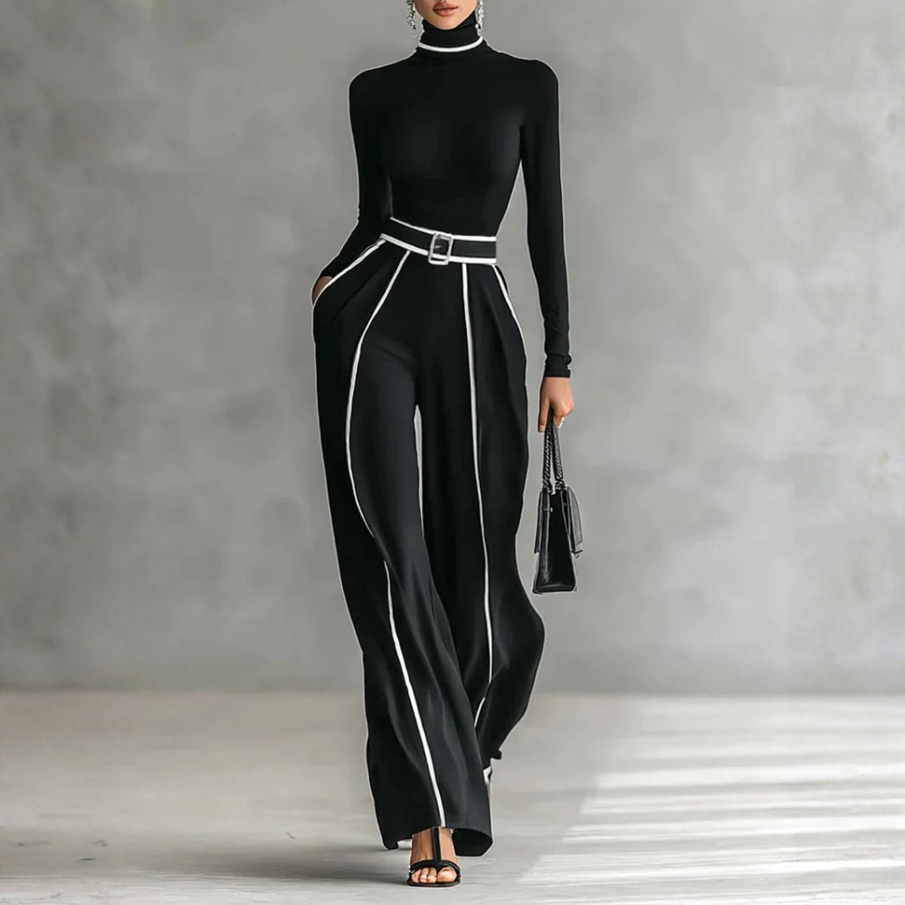Vera™ || Ensemble élégant avec des détails contrastés