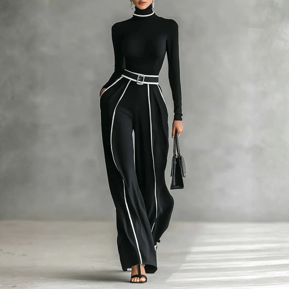 Vera™ | Ensemble élégant avec des détails contrastés