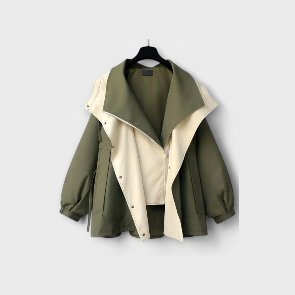 Trench-coat avec Caractéristiques Imperméables