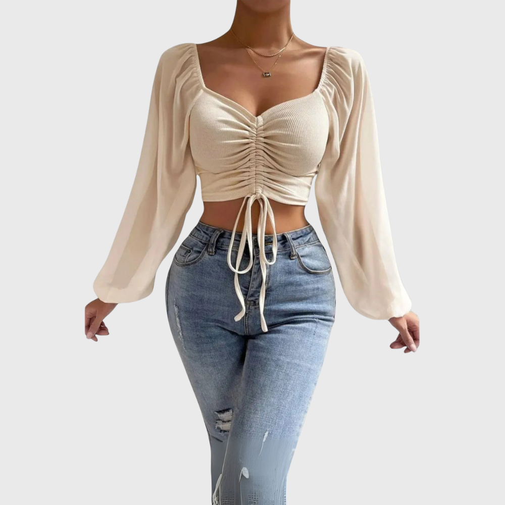 Jacqueline - Blusa de Noche Versátil