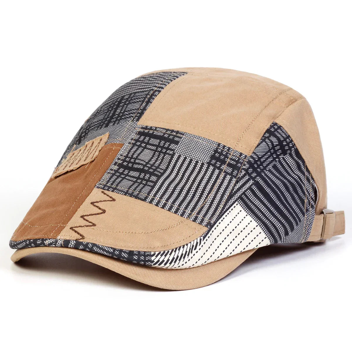 Bloom™ | Casquette en Velours Patchwork pour Homme