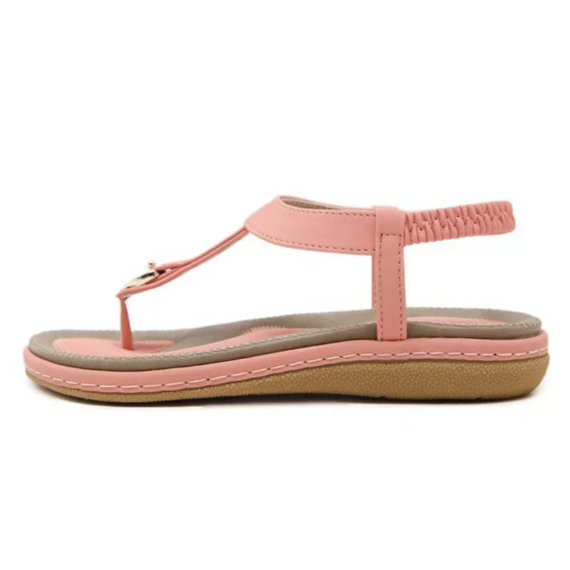 Sandales confortables et bien soutenues