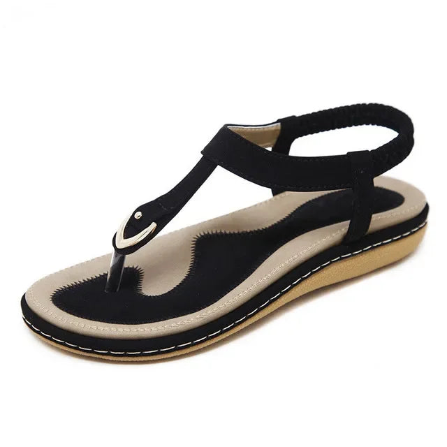 Sandales confortables et bien soutenues