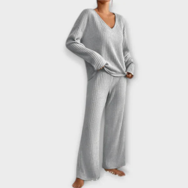 Ensemble de Lounge Rayé