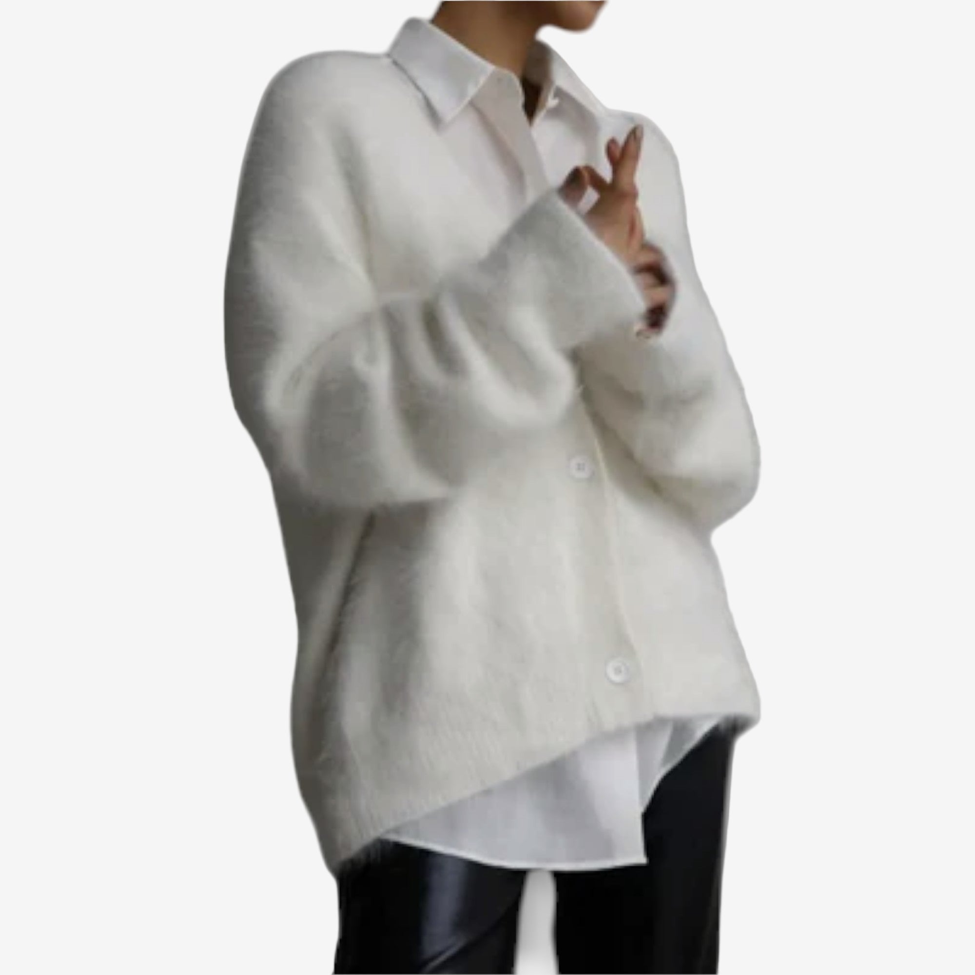 Lilah™ Pull en Maille Peluche