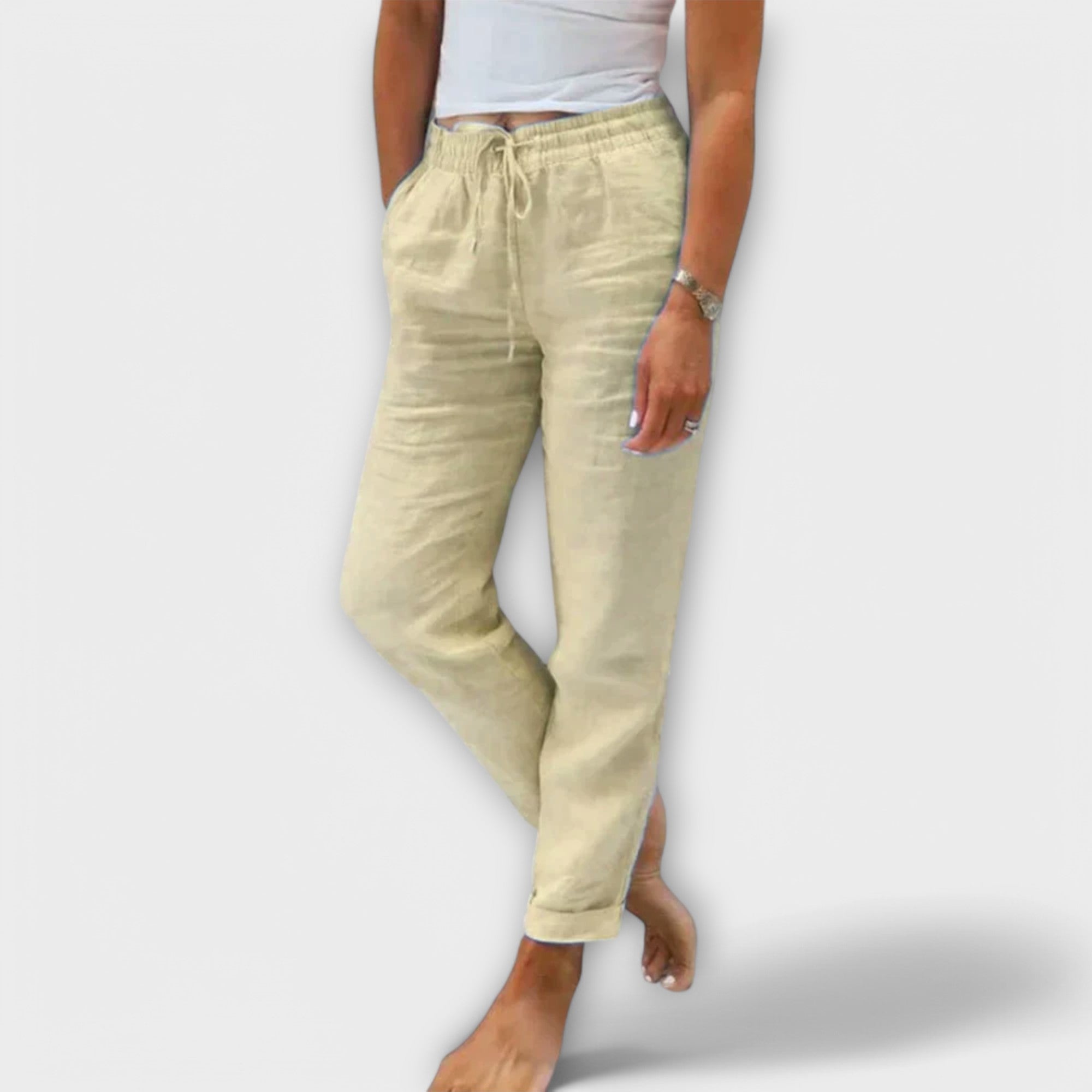 Pantalon en Lin Léger