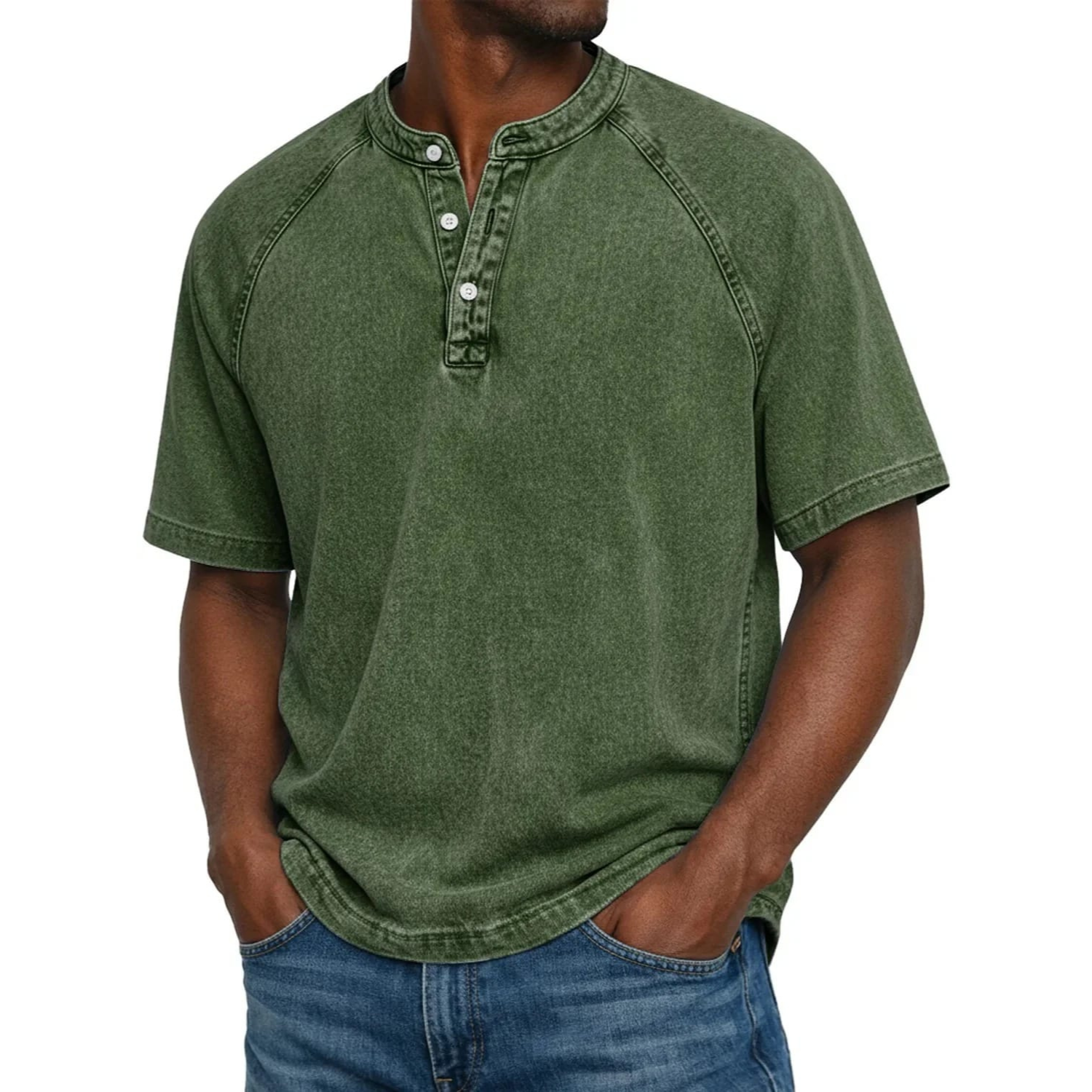 Henley style marin