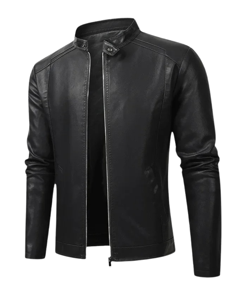Veste en Cuir Élégante pour Homme