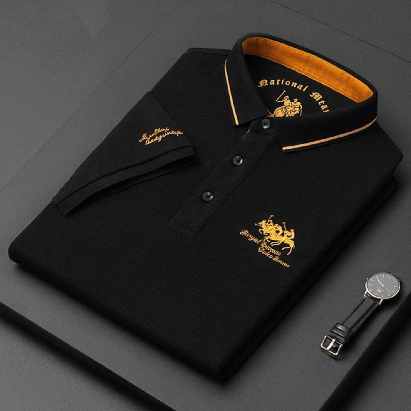 Polo homme confortable (OFFRE TEMPORAIRE : 1 ACHETÉ = 1 OFFERT !)