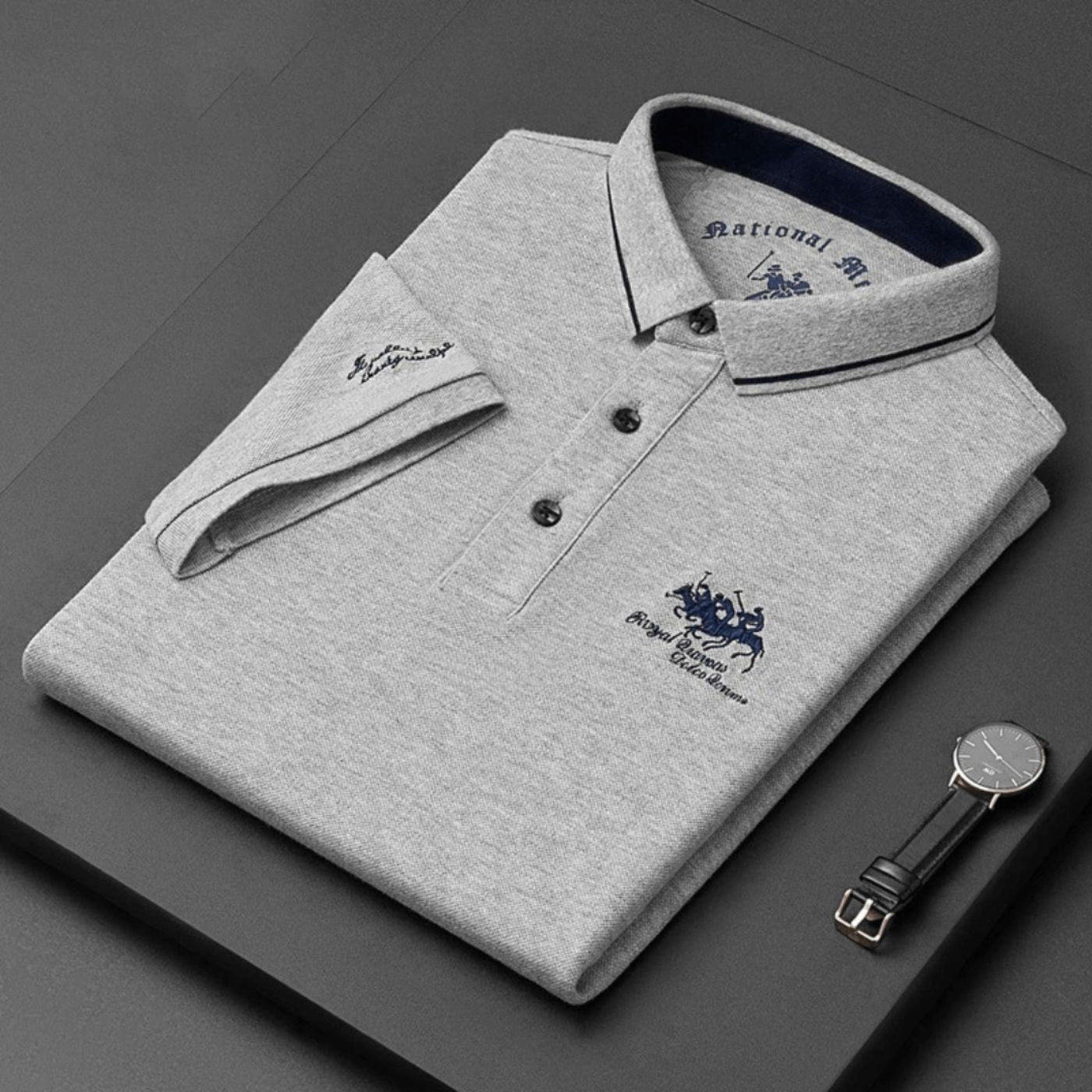 Polo homme confortable (OFFRE TEMPORAIRE : 1 ACHETÉ = 1 OFFERT !)
