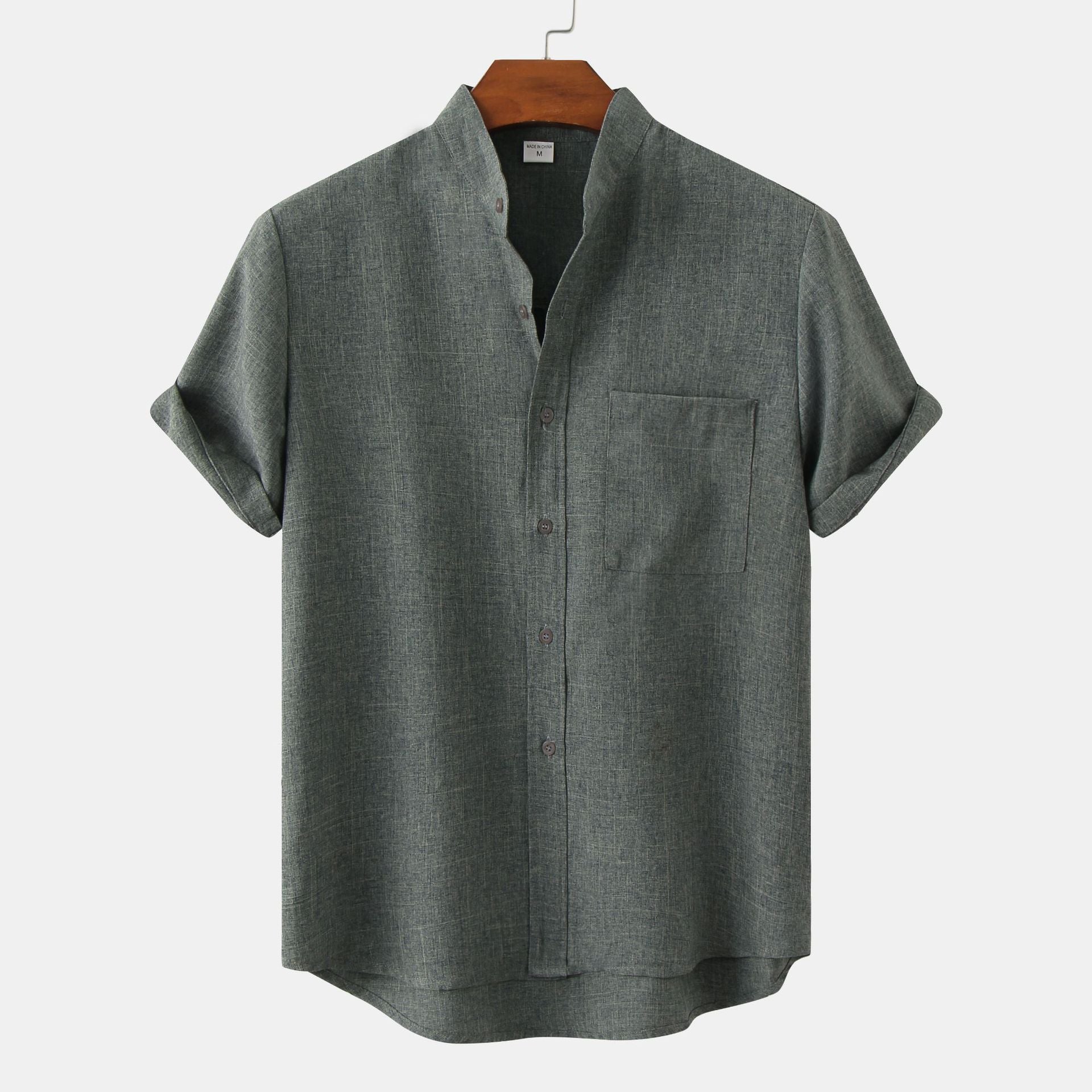Chemise en Coton Doux avec Boutons