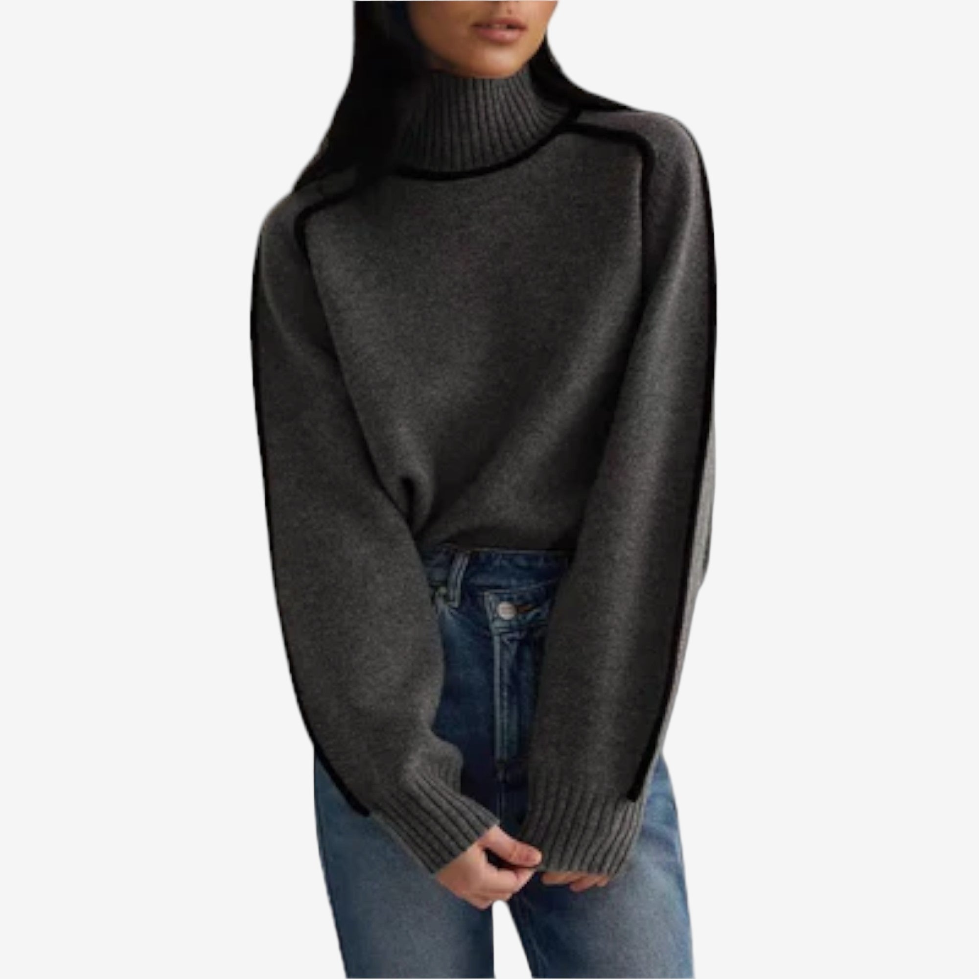 Emilie™ Pull Col Montant