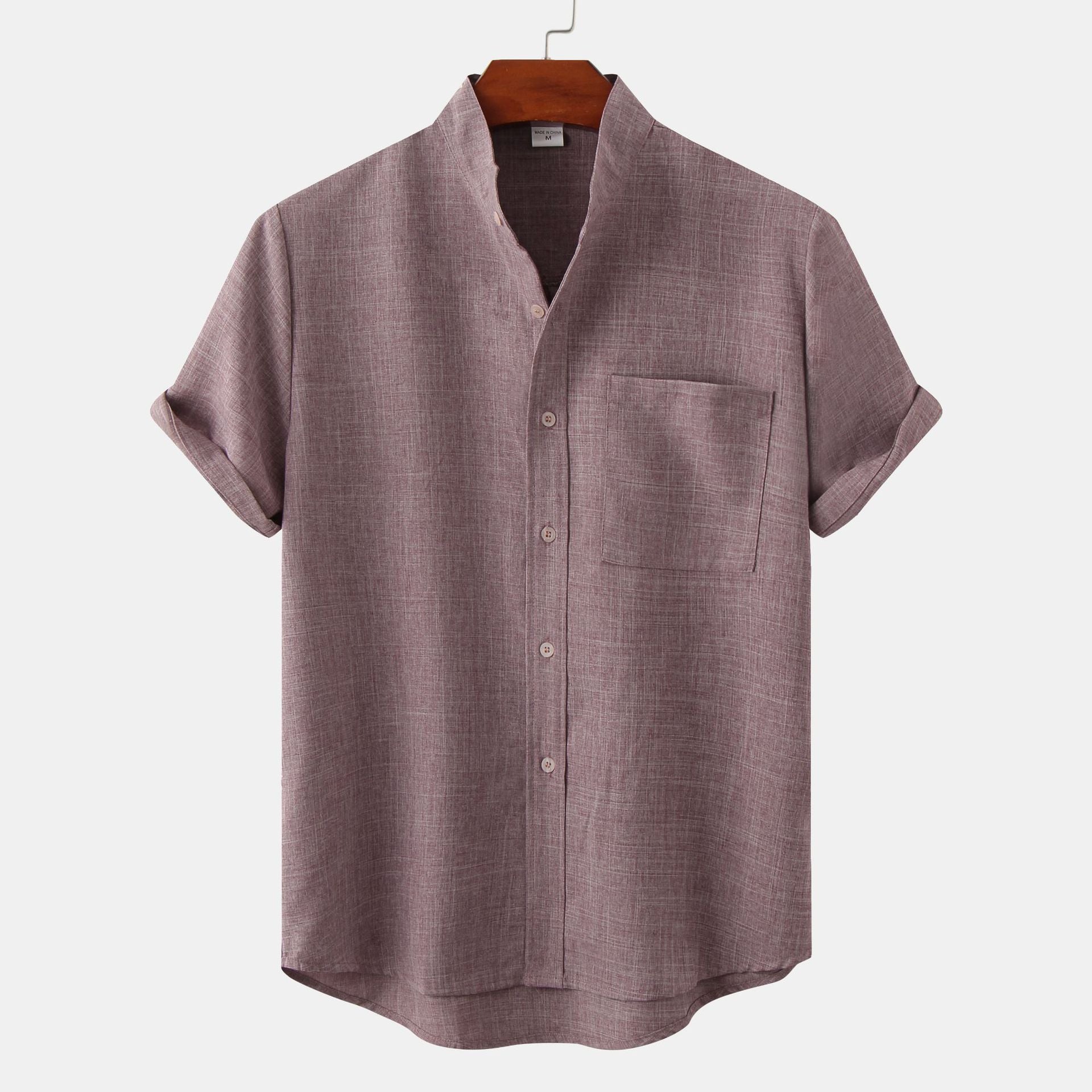 Chemise en Coton Doux avec Boutons