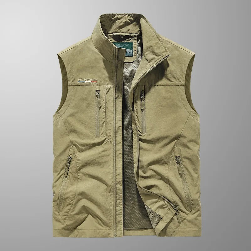 Gilet utilitaire respirant à multiples poches