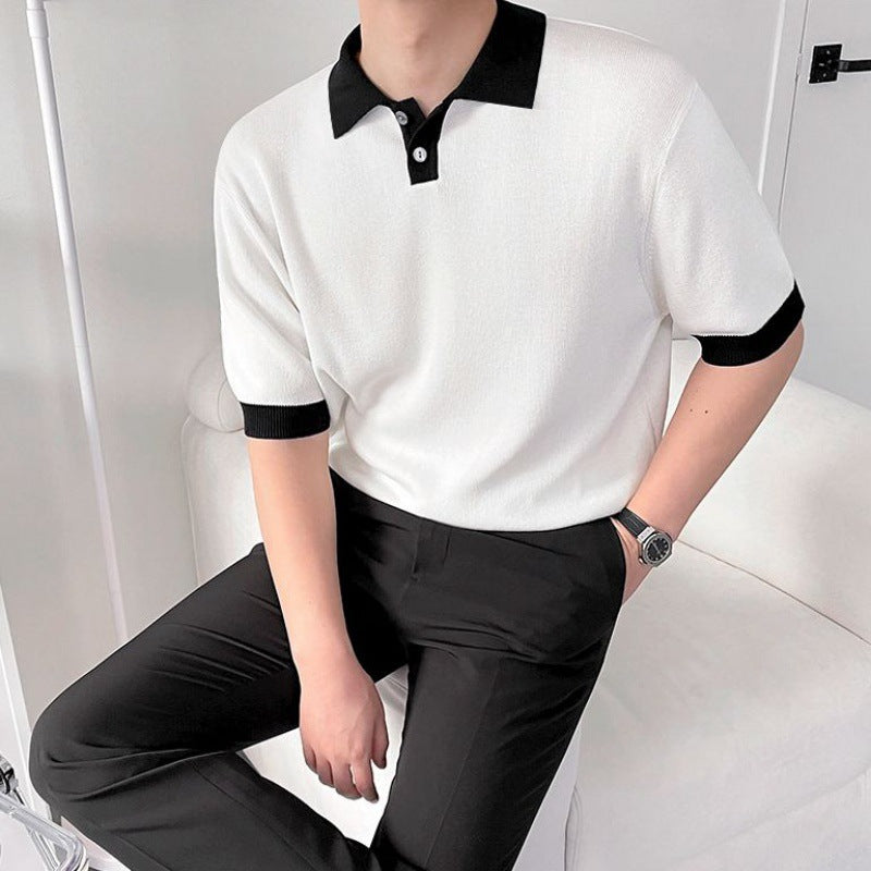 Polo à Manches Amples pour Hommes