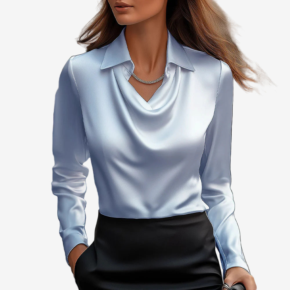Blouse Elira™ à Col Montant