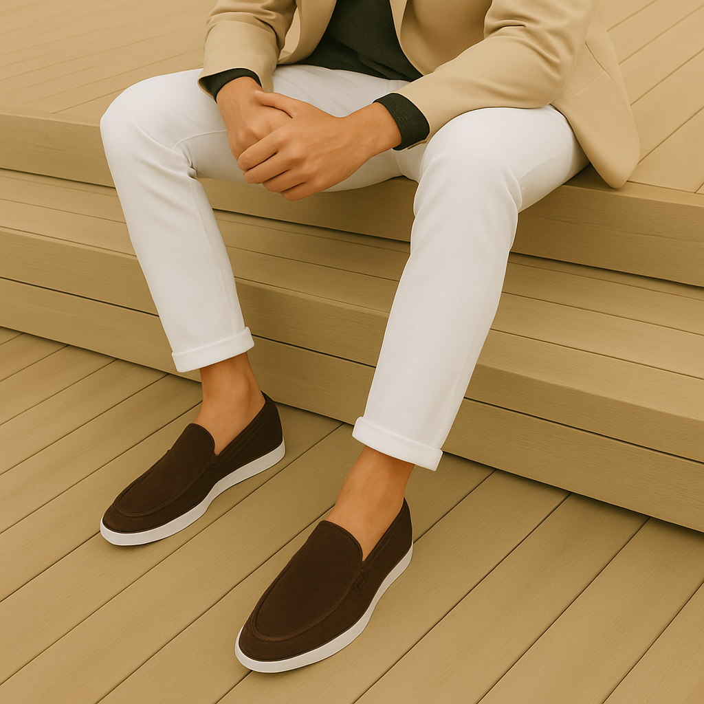 Lenoir™ | Mocassins Élégants en Daim