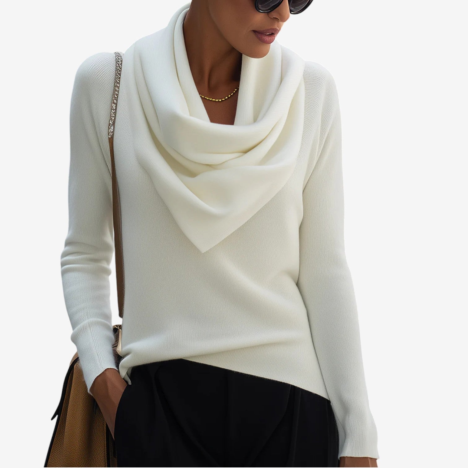 Pull Col Drapé Patricia™