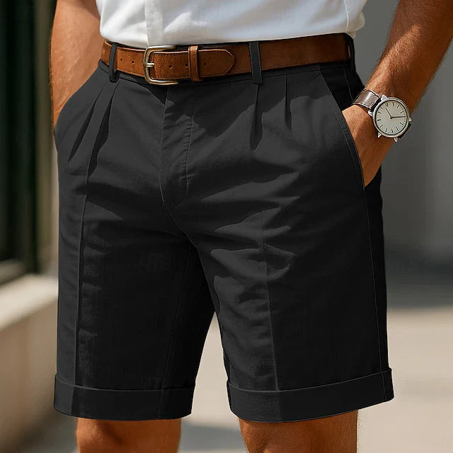 Short d'été plissé