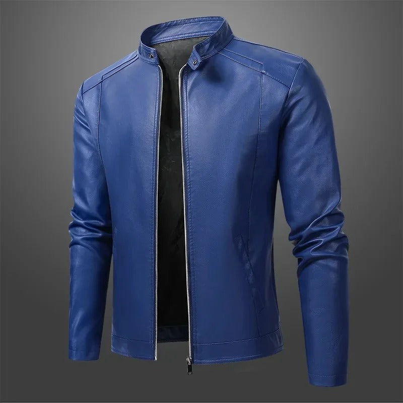 Veste en Cuir Élégante pour Homme