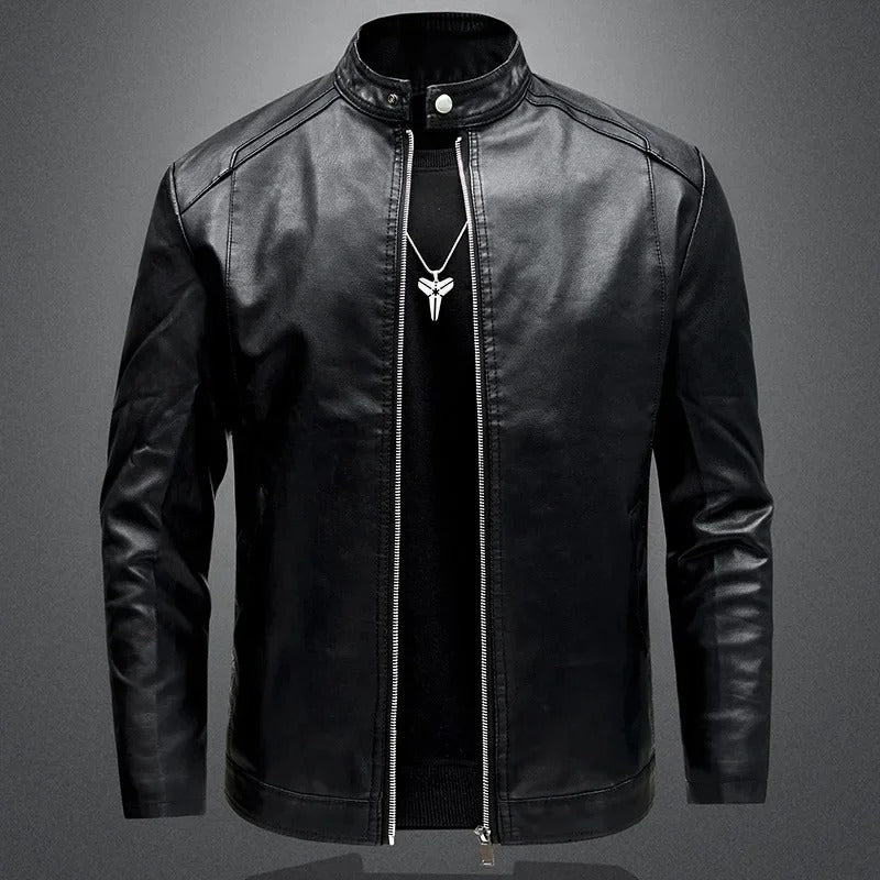 Veste en Cuir Élégante pour Homme