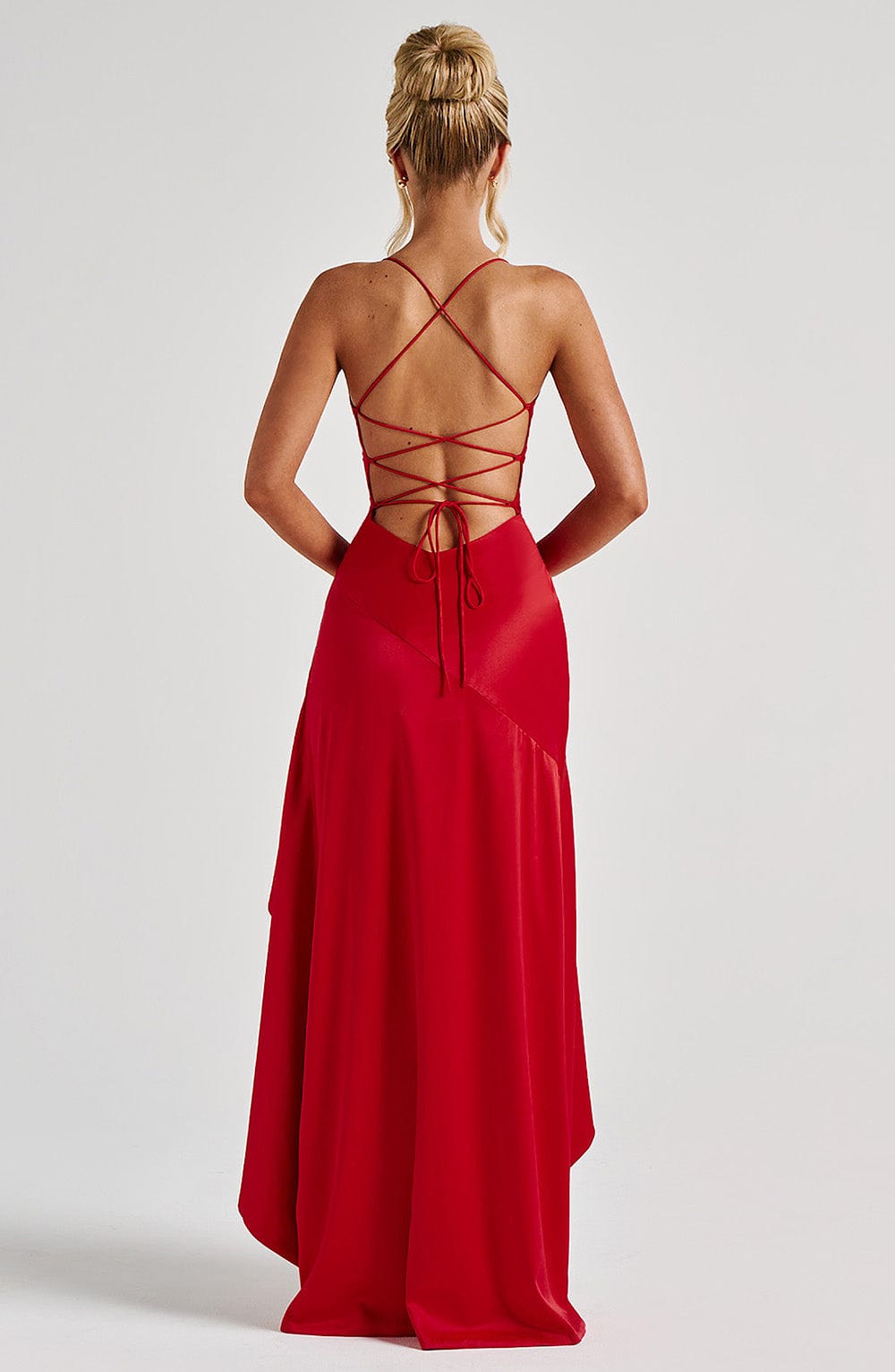 Robe Maxi avec Volants